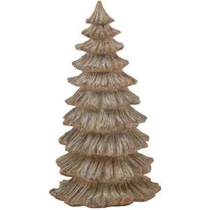 Frosted Pine Tree Sculpture For Seasonal Decor