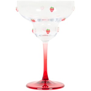 Strawberry Margarita Glass