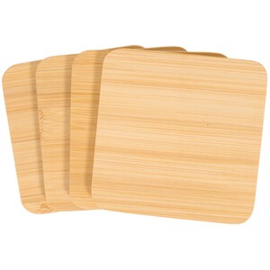 Pack of 4 Bamboo Coasters