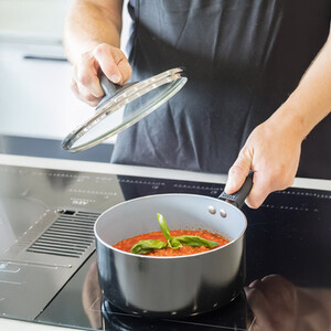 MasterClass Ceramic Non-Stick Induction Ready 20cm Saucepan