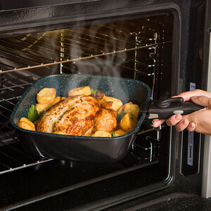 Flavorstone Diamond Frying Pan Set