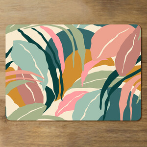 Artistic abstract leaves Designer Placemat Set