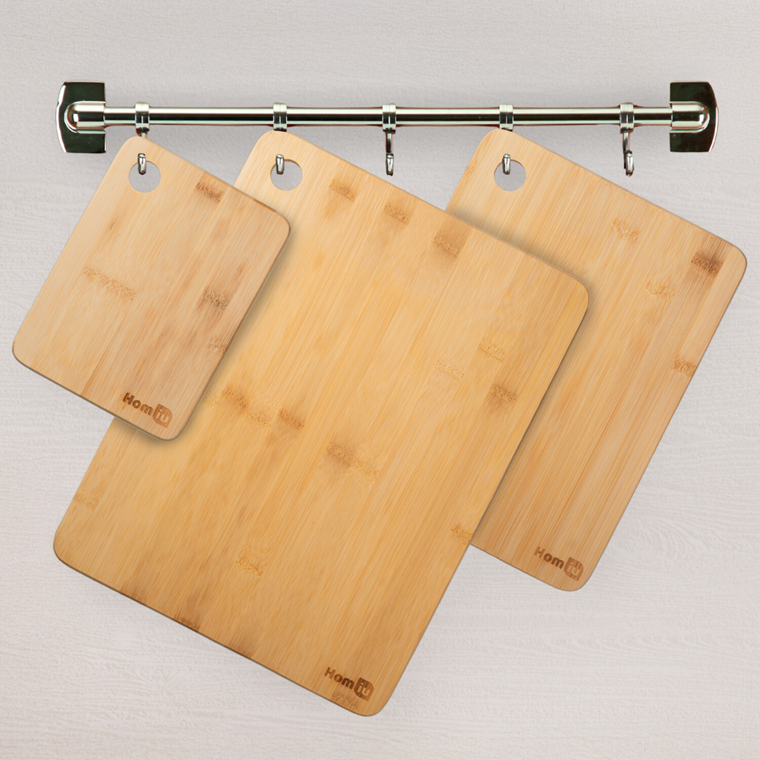 Image of Homiu Set of 3 Bamboo Chopping&hellip;