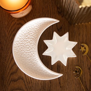 Crescent Moon and Star Trinket Dishes