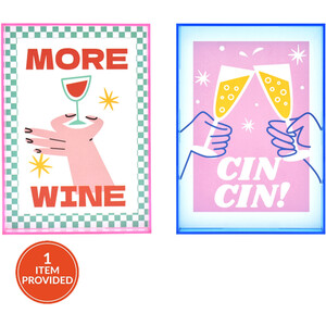Fun Tipple Graphic Framed Art