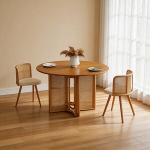 120cm Round Dining Table Set