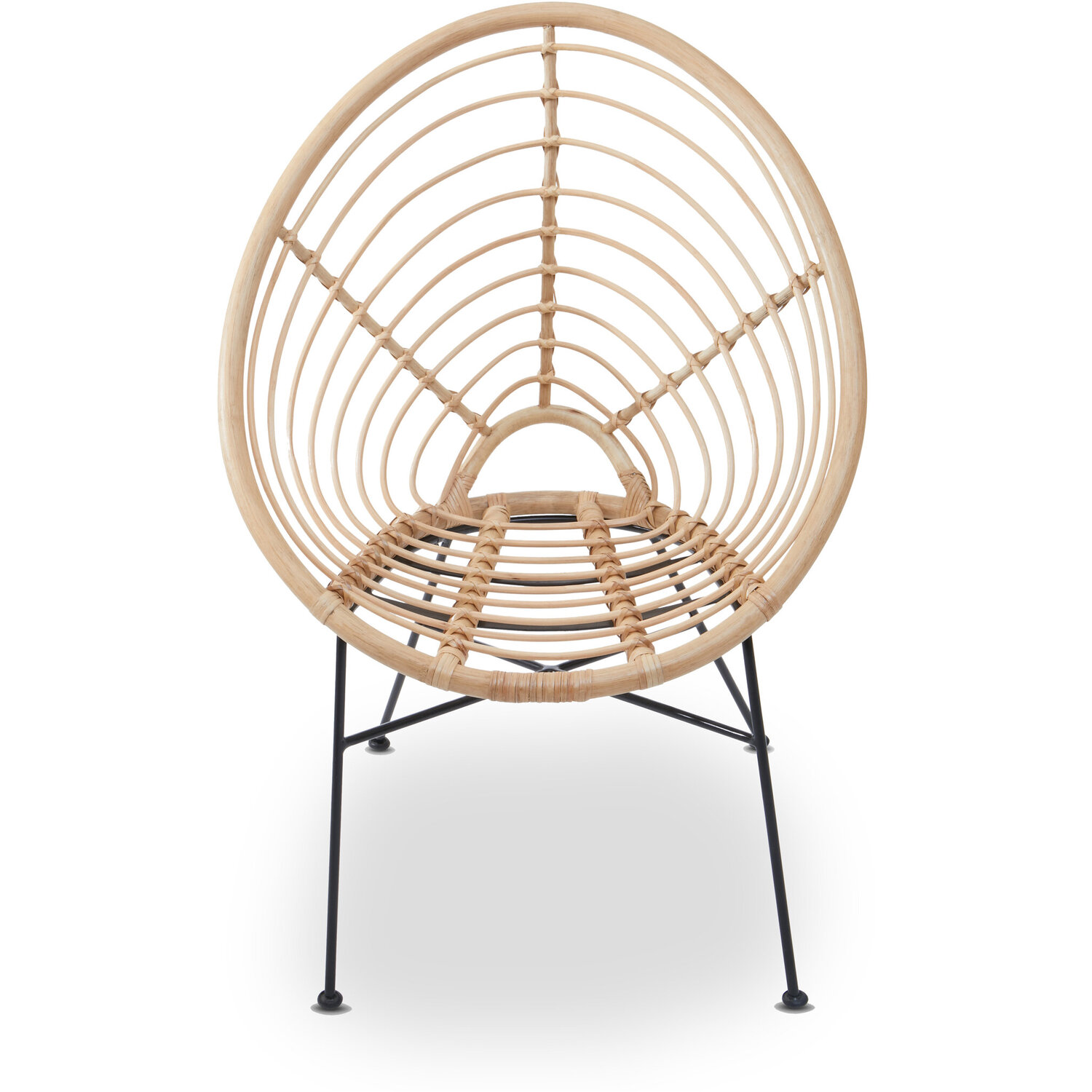 Round Native Chair Java Natural Rattan Round Chair