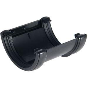 FloPlast Half Round Cast Iron Effect Union Bracket - 139mm x 132mm - Durable PVC-u