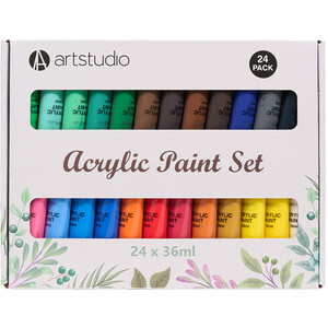 Pack of 24 Acrylic Paint Set