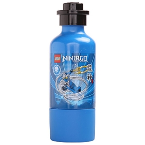 LEGO Jay ZX Ninjago 0.4L Drinking Bottle Blue
