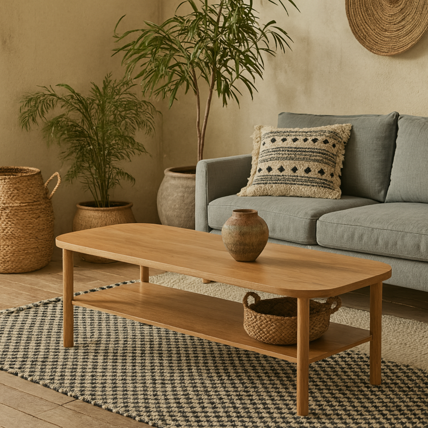 Bermudas Coffee Table  Lasse Cha Pedersen Natural - Natural