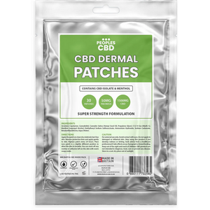 50mg CBD Dermal Patches (30 pack)