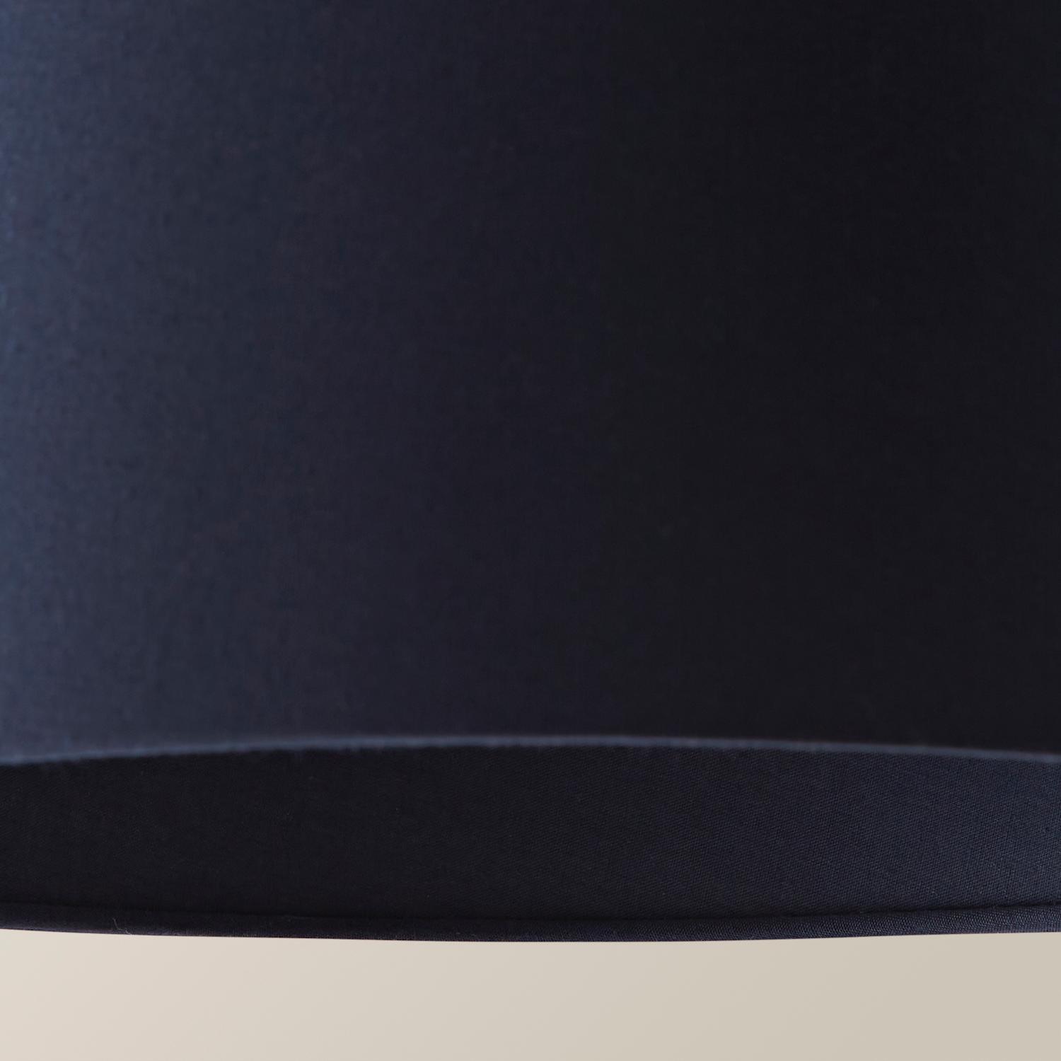 Valuelights Aspen Small Tapered Ceiling Lamp Shade - Navy Blue
