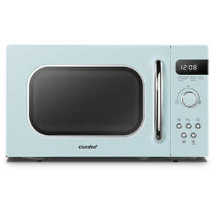 Retro Microwave Oven with LED Display