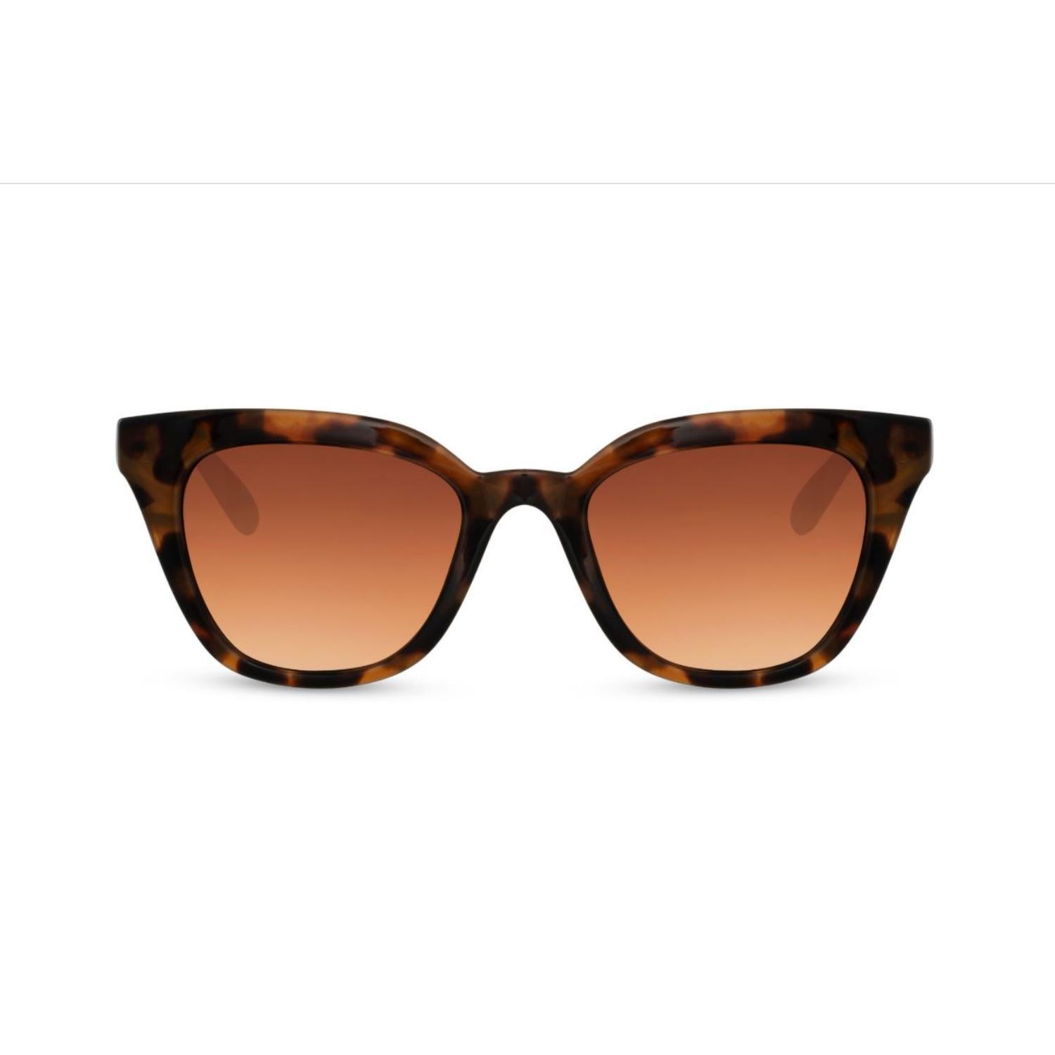 Sunglass Station Everyday Cat-Eye Unisex Sunglasses - Classic Brown