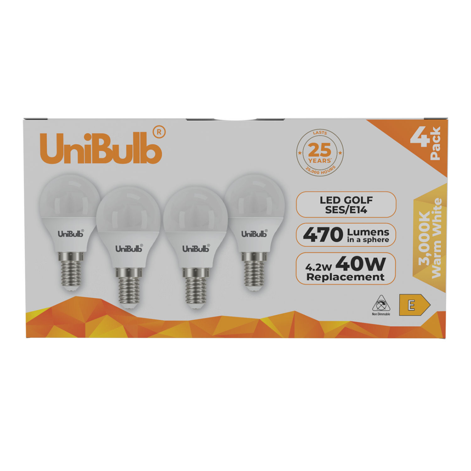 Image of UniBulb LED Golf Ball E14 470lm&hellip;