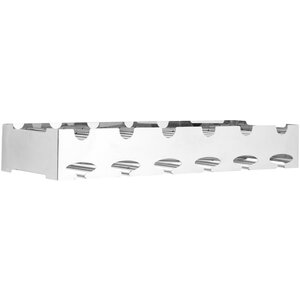 Novo 6 Bottle Silver Wide Wine Rack