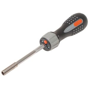 Bahco 808050l Led Ratchet Screwdriver & 6 Bits