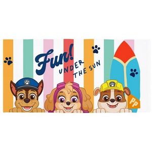 Paw Patrol Fun Under The Sun Surfboard Beach Towel