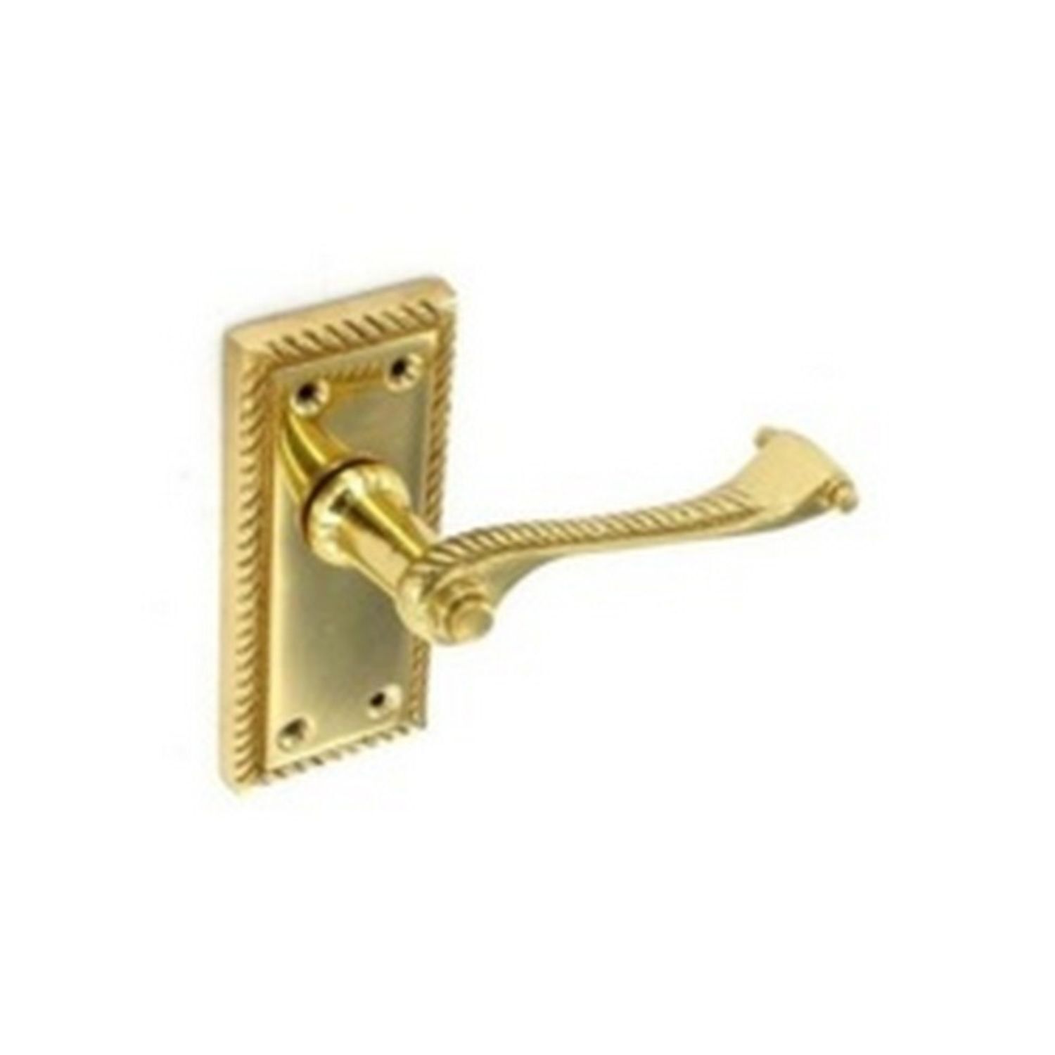 Securit Georgian Latch Handles (Pack Of 2) - Gold