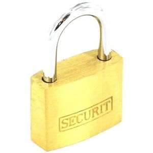 Securit Brass Padlock