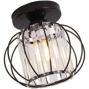 Metal Lantern Shape 1 Light Pendant Light