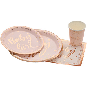 Lifeideas 60 Piece Disposable Party Tableware Set