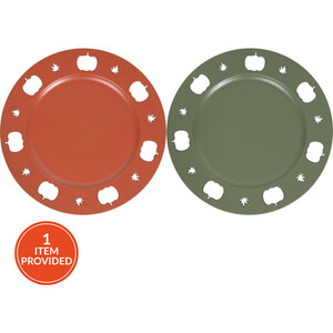 Pumpkin Charger Plate