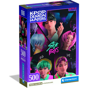 K Pop Demon Hunters 500 Piece Puzzle