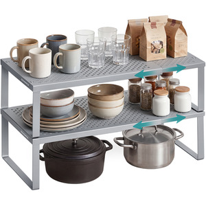 SONGMICS Spice Racks, Extendable Cupboard Organisers