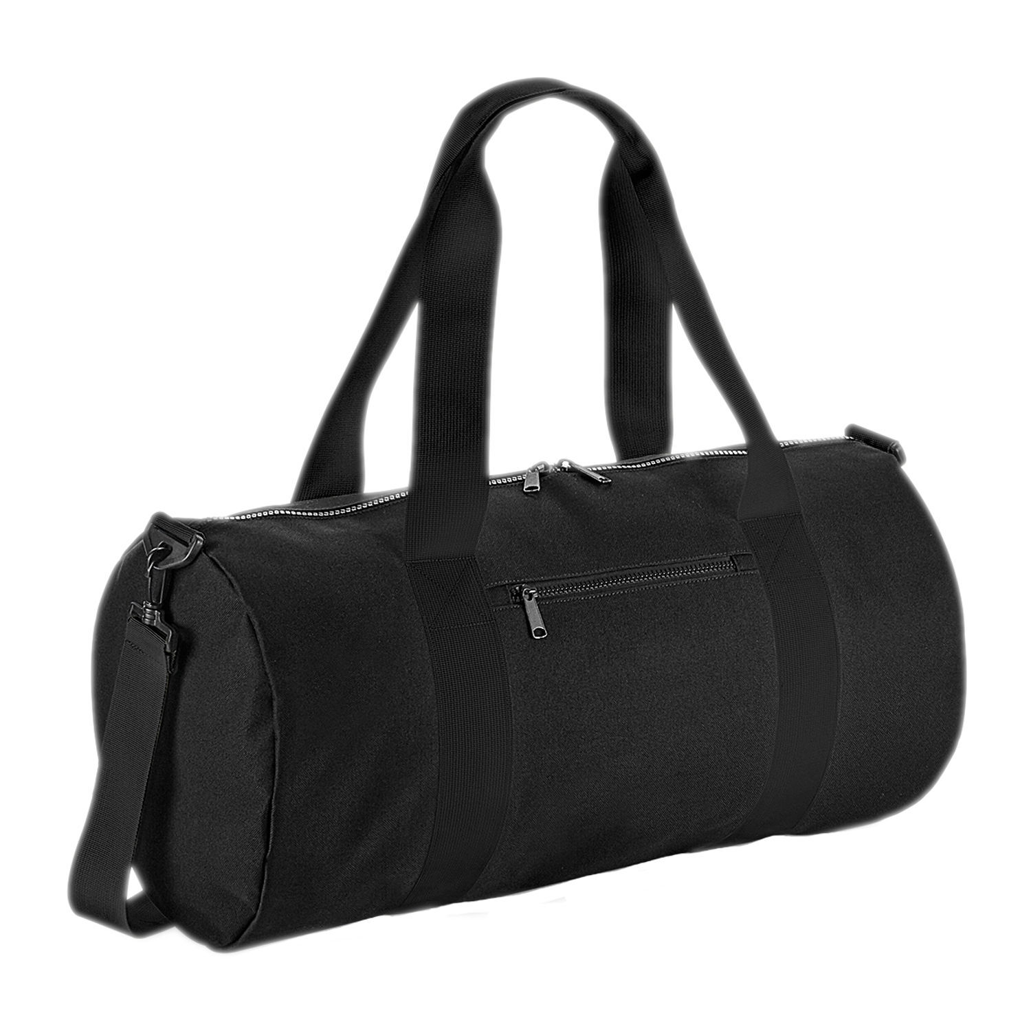 Bagbase (One Size, Black/Black) Original Barrel Bag - Image 3