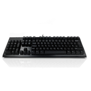 Accuratus Left Hander Keyboard - USB Programmable Full Size w/Mechanical Key Switches - Black