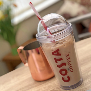 Costa Coffee Iced Coffee Cup with Straw Gift Set