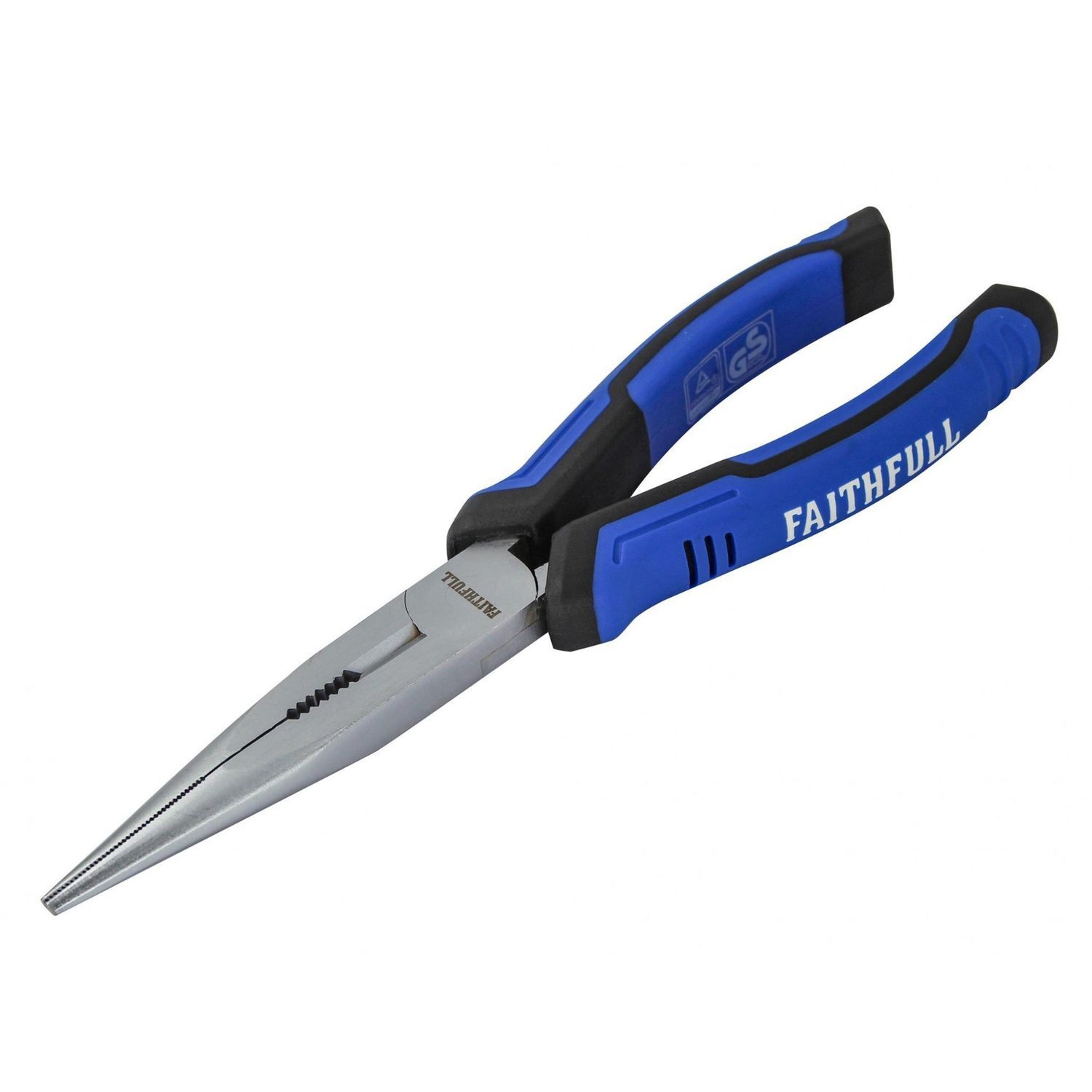 Faithfull Long Nose Pliers - Multi Colour