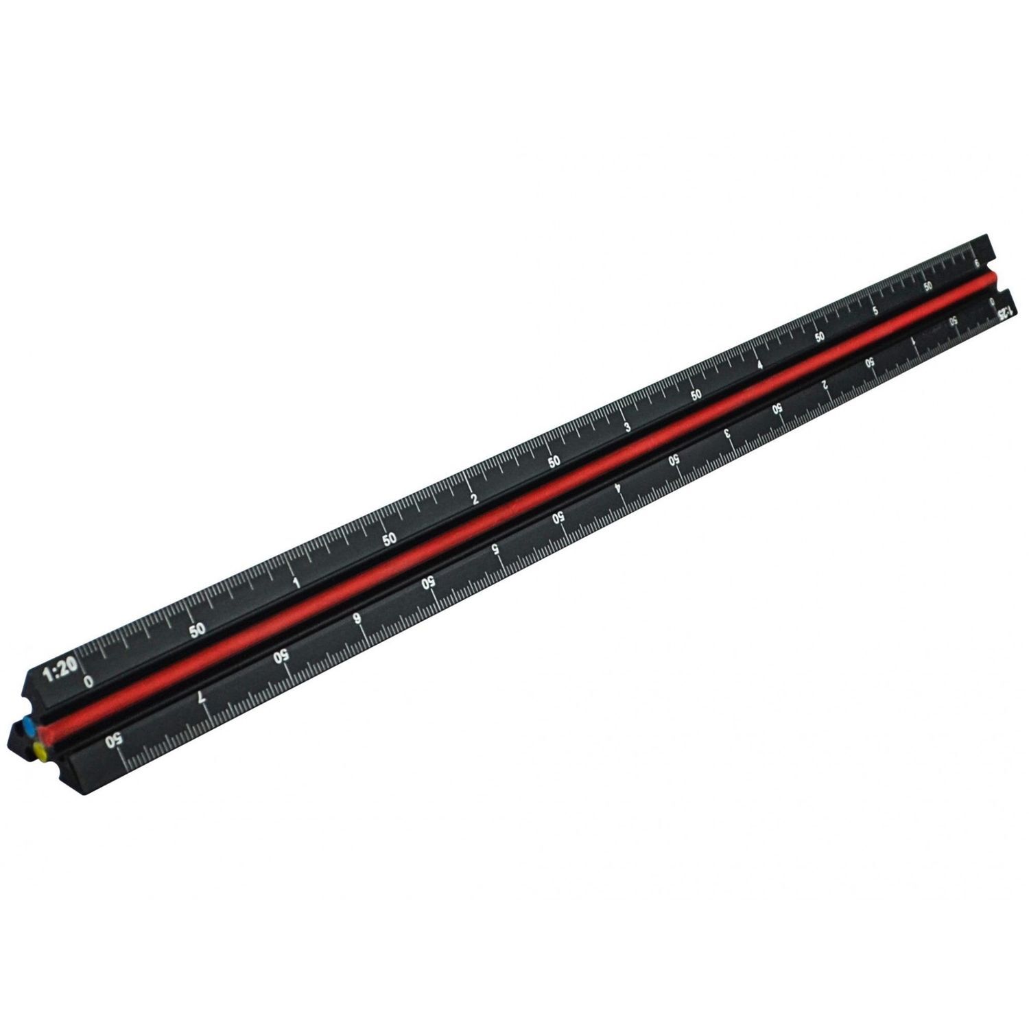 Faithfull Prestige Tri-Scale Rule - Multi Colour