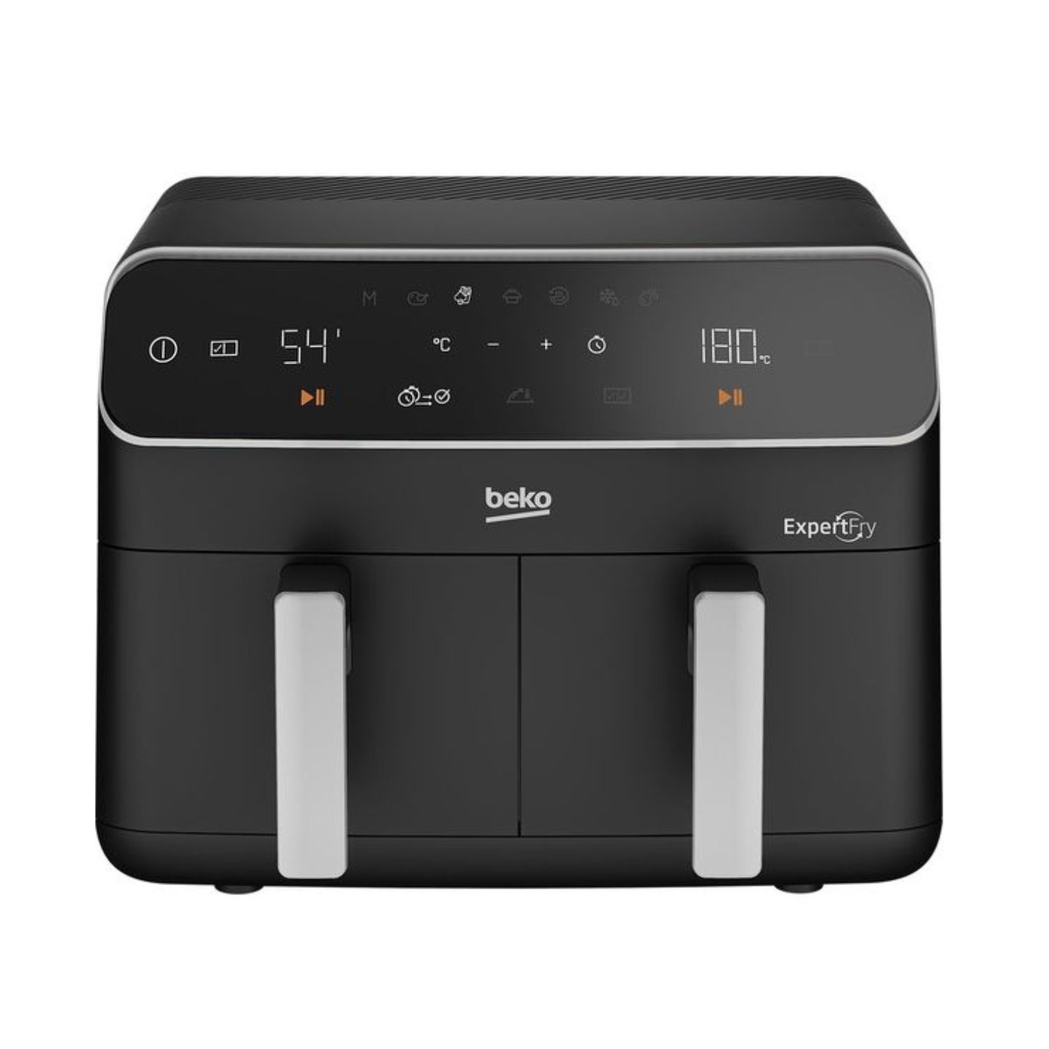 Beko Expertfry Frl5387b Dual Zone Air Fryer 8.5L Black - Black