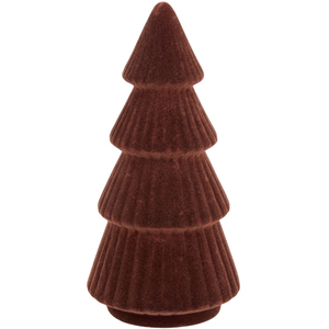 Flocked Tree Decoration
