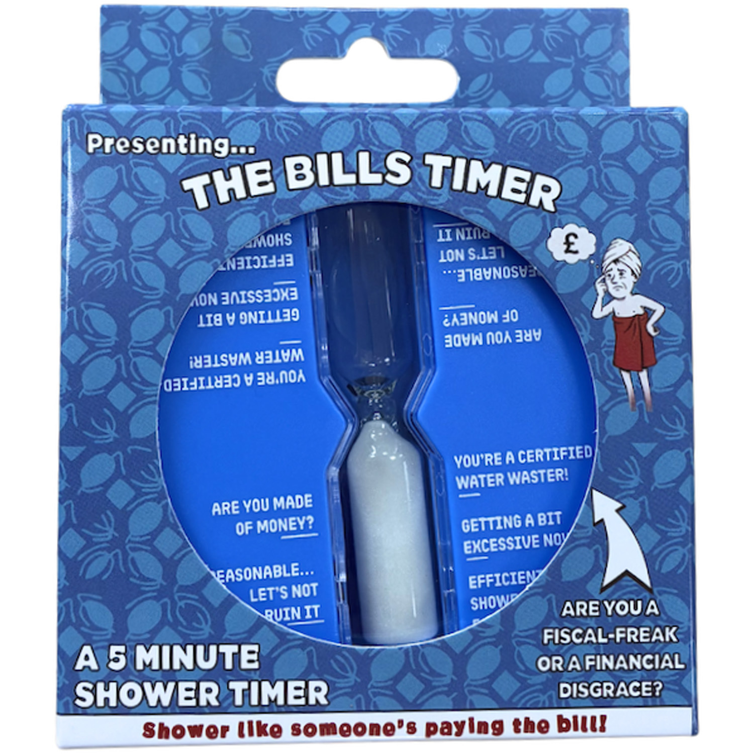 The Bills 5 Minute Shower Timer