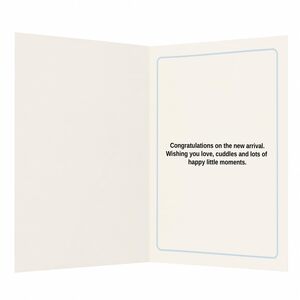 Welcome Tiny Sleep Thief New Baby Congratulations Card