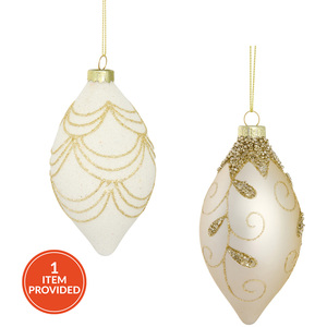 Champagne Embellished Droplet