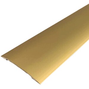 Self Adhesive Aluminium Door Threshold Cover Strip 40mm x 0.9m Gold Metal Threshold Door Bar Trim