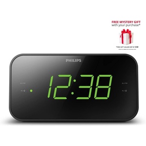 Philips TAR3306 Wake-Up Alarm Clock FM Radio