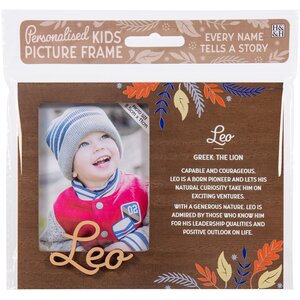 Leo Pre-personalised Child's Picture Frame