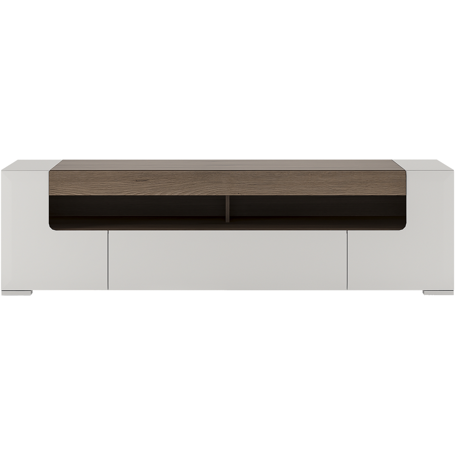 Furniture To Go Florence Toronto 2 Door 2 Shelf Wide Tv Unit - Image 4