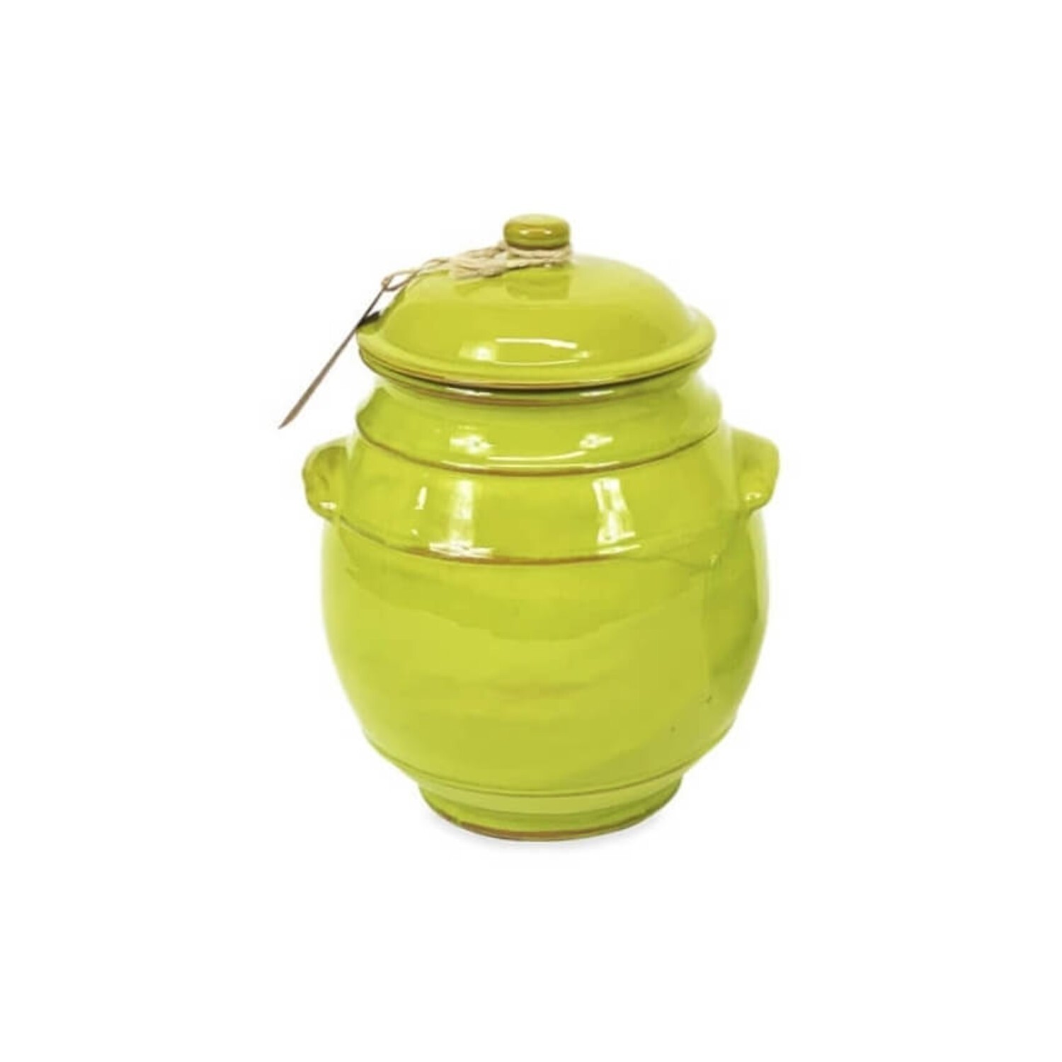 Image of Selena Storage Jar 23cm Orange -&hellip;