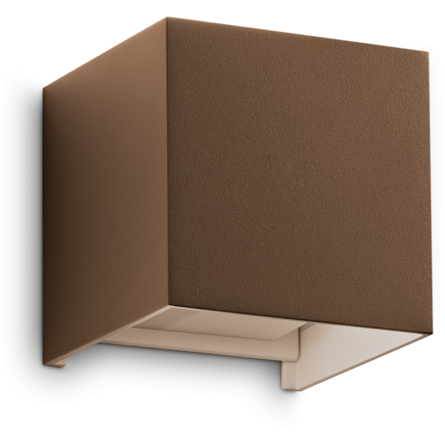 Ideal Lux Lighting Atom Wall Light Brown - Brown