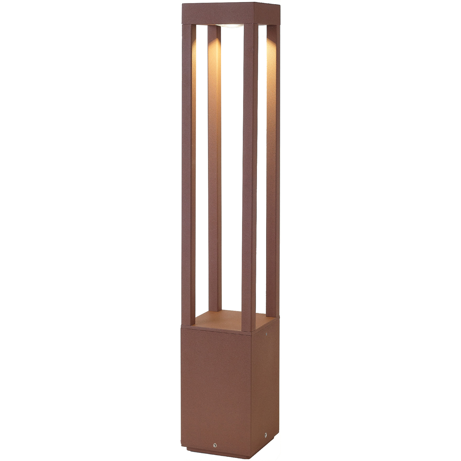 B&Q - Luminosa Agra 65Cm Outdoor Bollard Brown 2700K Ip55 - Image 2