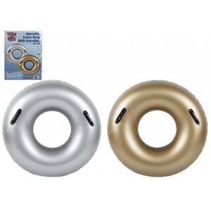 Assorted Metallic Swim Ring with Handle