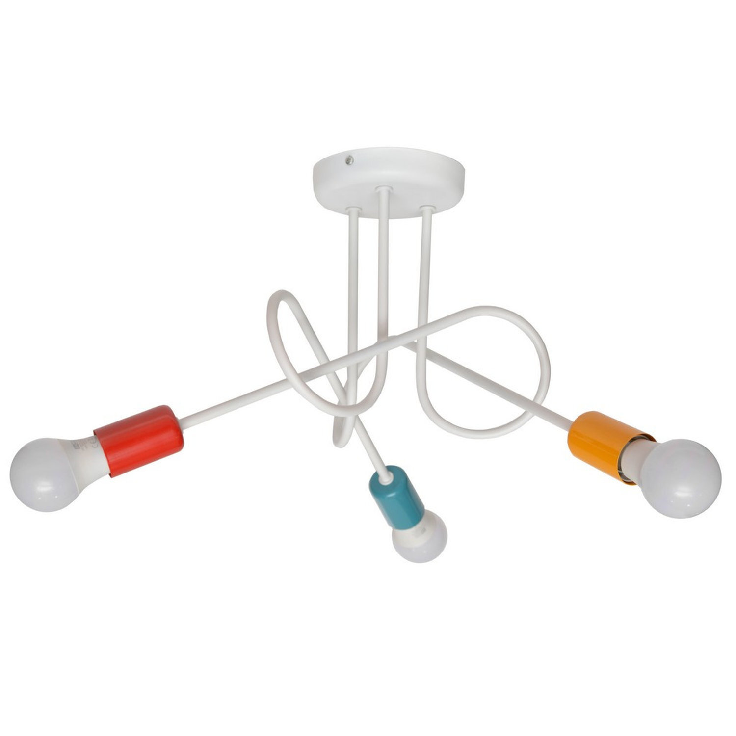 Helam Lighting Oxford Ceiling Light Multi-Coloured