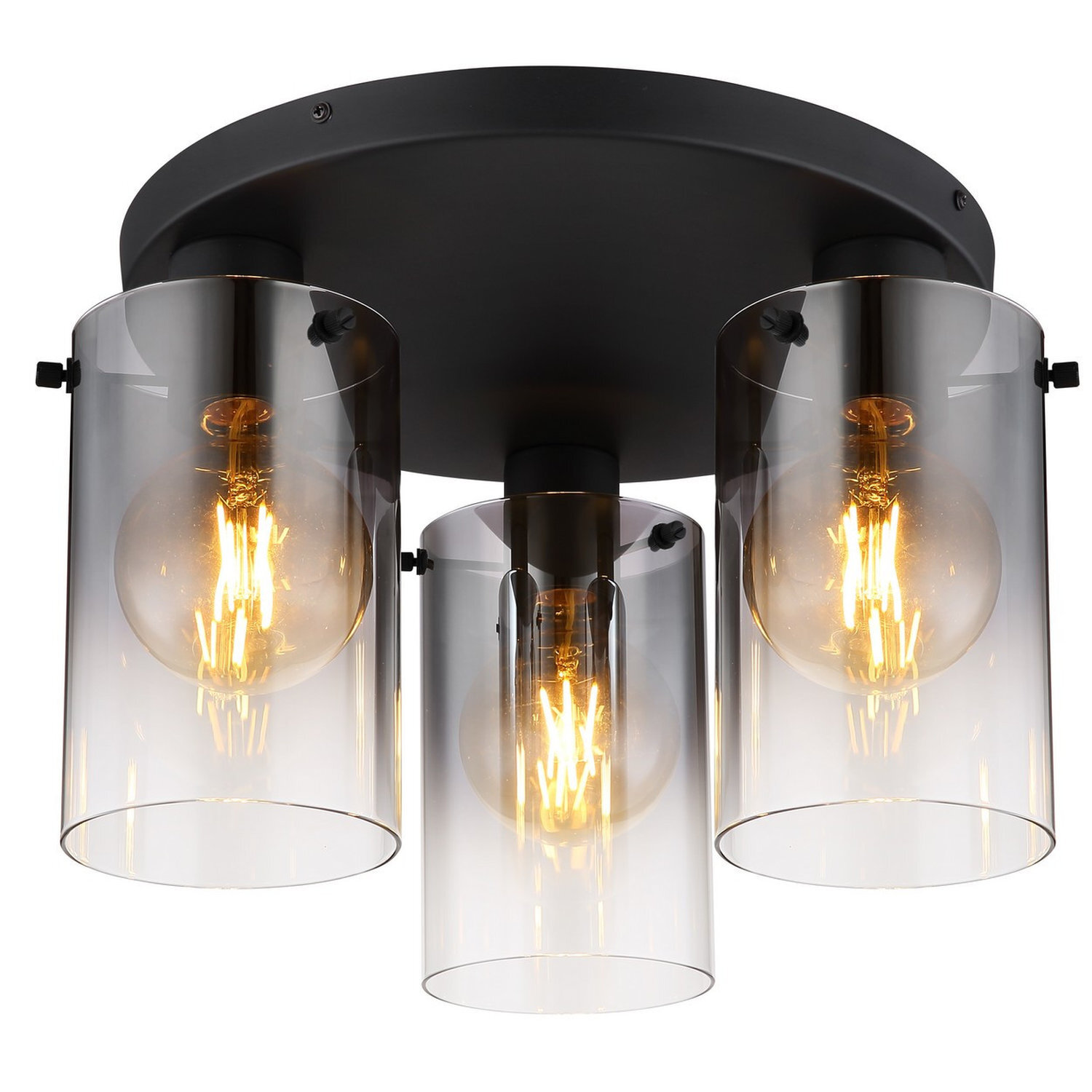 Globo Lighting Florentina Ceiling Light Black